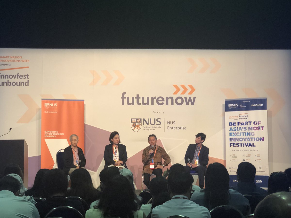 marumius's tweet photo. What’s the role of universities in building Tech start-up ecosystems? Great lessons by top institutions (and Sciences Po partners) in Southeast Asia #InnovfestUnbound #startup #highereducation @sciencespo @nus @UGMYogyakarta @ChulalongkornU https://t.co/xO97IlhMZz
