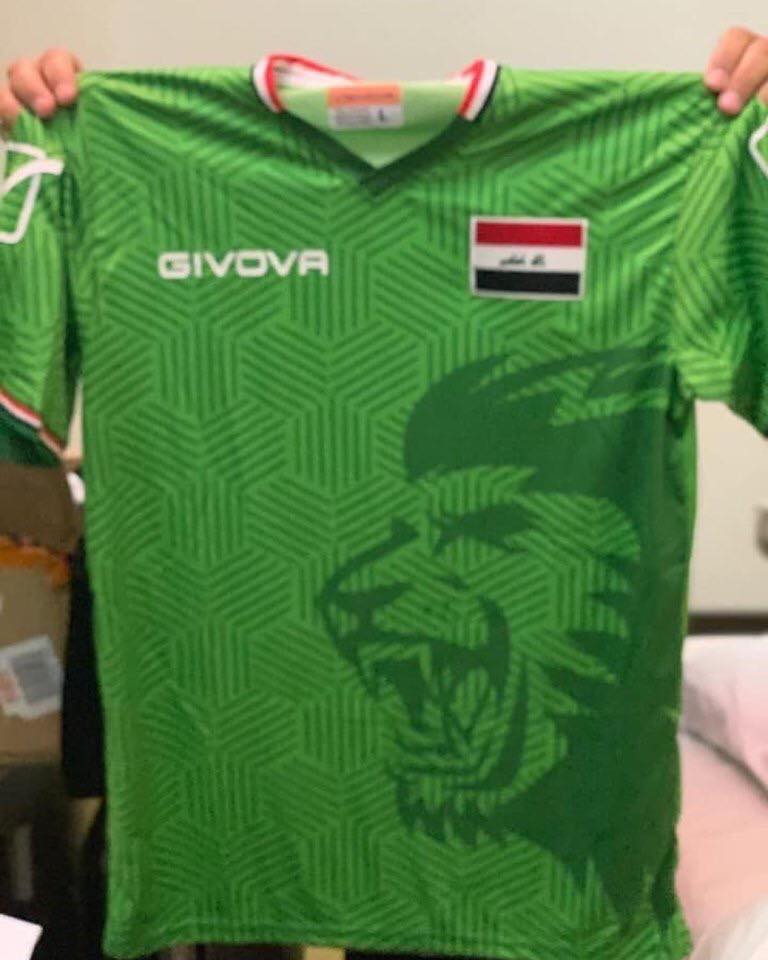 iraq soccer jersey 2019
