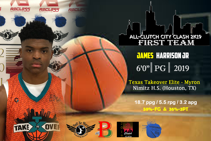 BSHEvents's tweet photo. Clutch City Clash presents 1st Team Member: James Harrison (@Bballnation17)
#CCC2K19 https://t.co/A2whlQVVdG