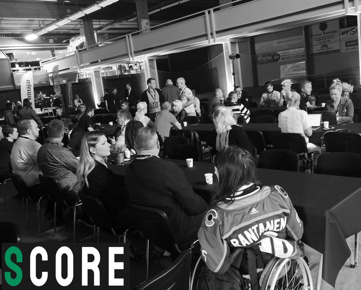 Tupa alkaa pikkuhiljaa täyttymään!

Aamupäivä vietetään puhujia kuunnellen ja urheilubisneksestä oppien. Tämän jälkeen siirrytään ruokailun kautta pelikentille, jossa maailmanluokan tähdet pääsevät näyttämään kyntensä! 💪

#scorecup #urheilunytimessä