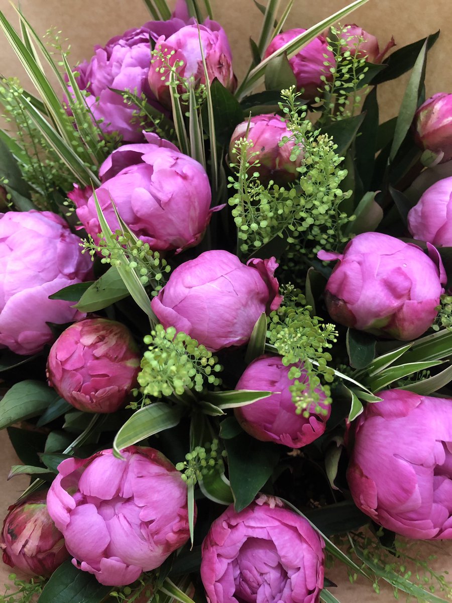 JaneBidwell's tweet photo. Peonies #beautiful #pink #fresh #hythe #southampton #lovethem #😍 https://t.co/6CTEMZYIwR