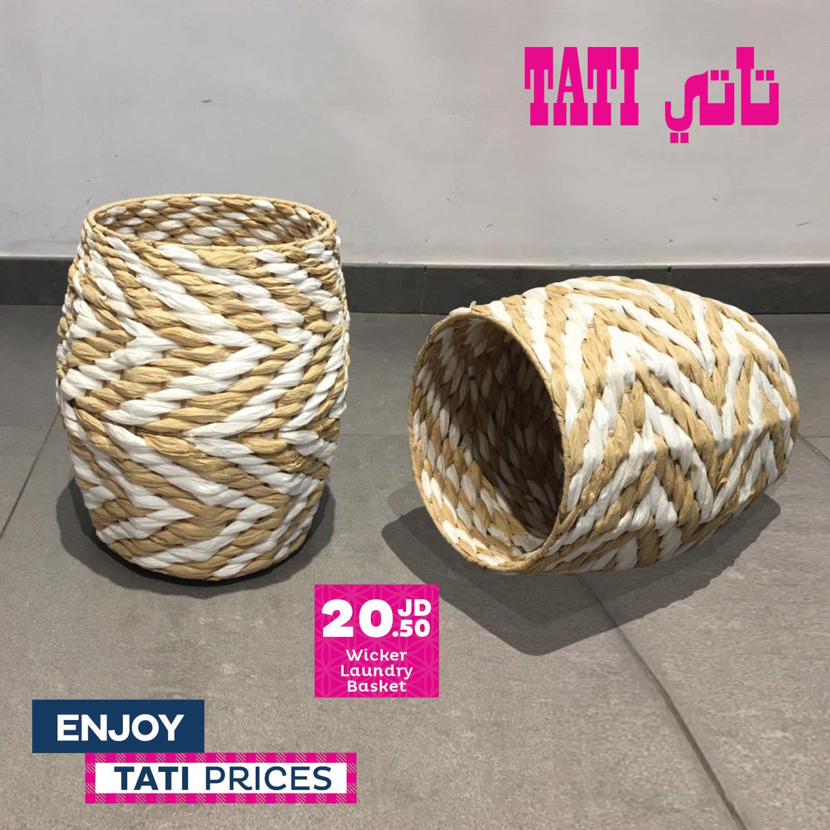 TATImiddleeast's tweet photo. Perfect to hold your washing until laundry ...

#TATImiddleeast #Ladies #Mens #Kids #Home #Fashion #Fashionblogger #Ammanfashion #Jordan #MeccaMall #AbdaliMall https://t.co/8TBdZiyc0D