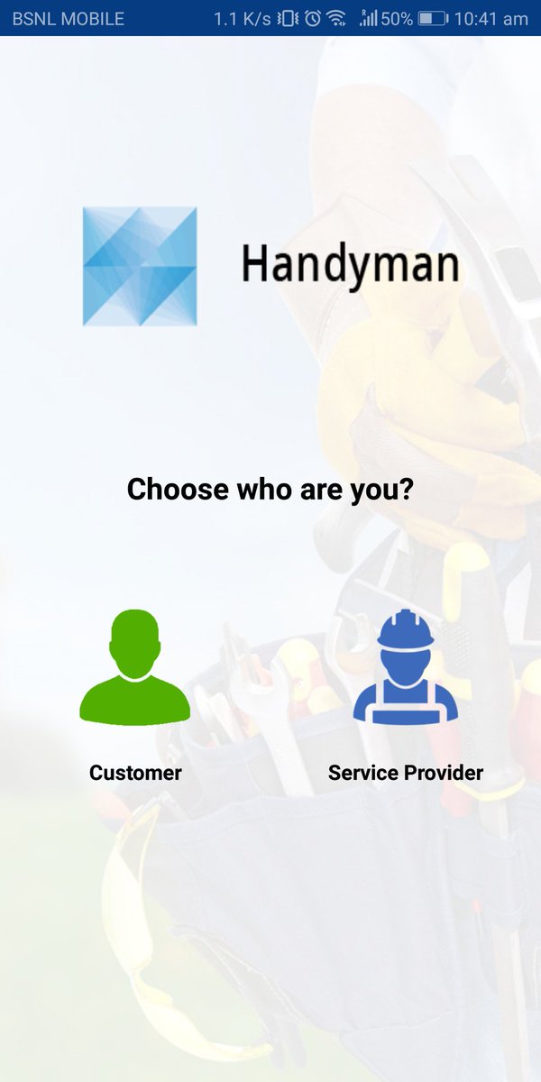 smarthertech's tweet photo. Successfully delivered Handyman app on time. Love to deliver projects that fulfills client needs and requirements. Making clients happy gives us more pride and boost #mobileapp #appdev #appdesign #smarther #appdeveloper #handyman #appteam #bestappdevlopers info@smarthertech.com https://t.co/4rMq7qpnqr