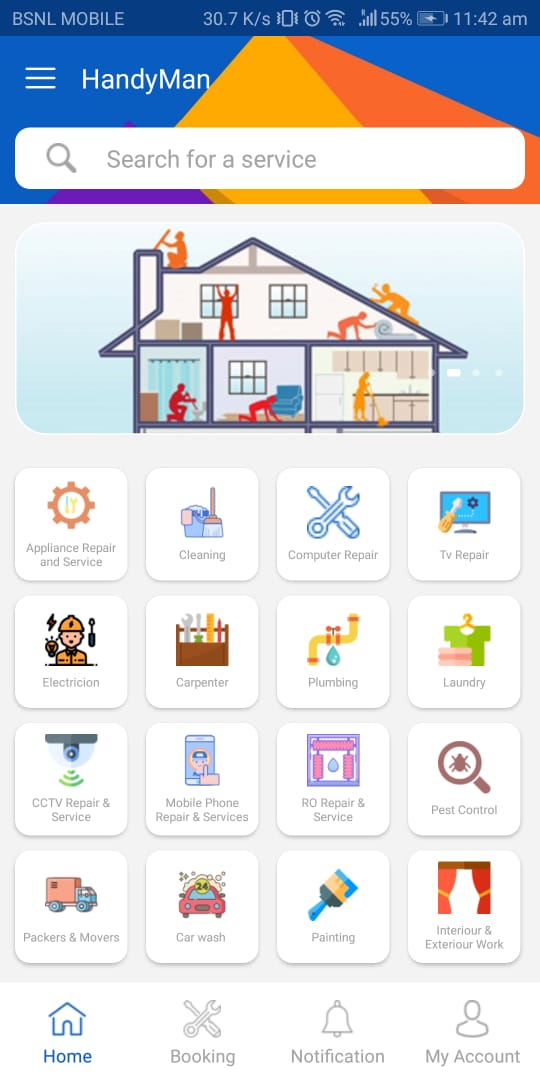 smarthertech's tweet photo. Successfully delivered Handyman app on time. Love to deliver projects that fulfills client needs and requirements. Making clients happy gives us more pride and boost #mobileapp #appdev #appdesign #smarther #appdeveloper #handyman #appteam #bestappdevlopers info@smarthertech.com https://t.co/4rMq7qpnqr