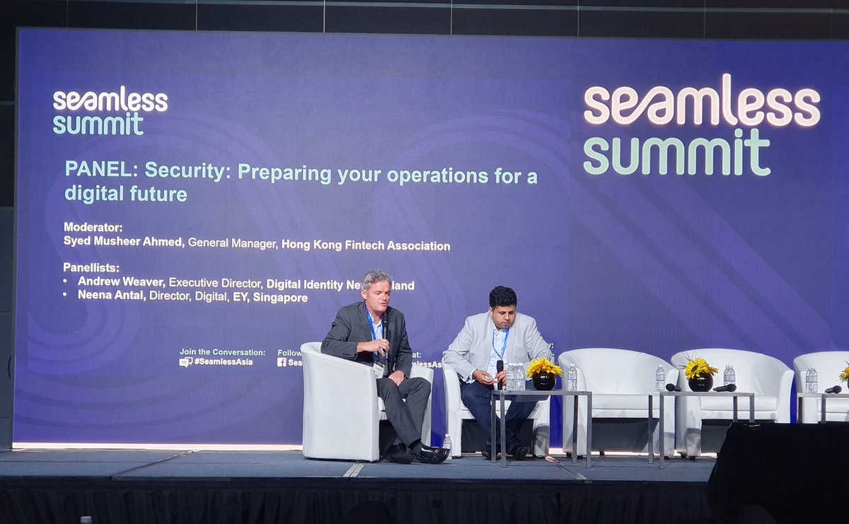 _KatherineN's tweet image. &quot;#dataminimisation is not discussed enough.&quot; Andrew Weaver @digitalidnz #Seamless