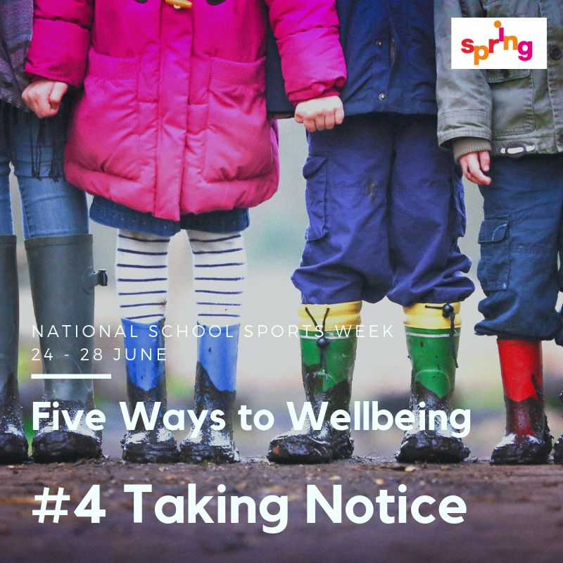 SpringChildcare's tweet photo. Day 4 taking notice
Encourage children to be aware, take notice;of themselves,their feelings,senses, experiences,help them find language to describe how they feel and what they understand.
Be present
#NSSW #springbyactionforchildren #growbyactionforchildren #earlyyearshour https://t.co/EHHvrQHwc6