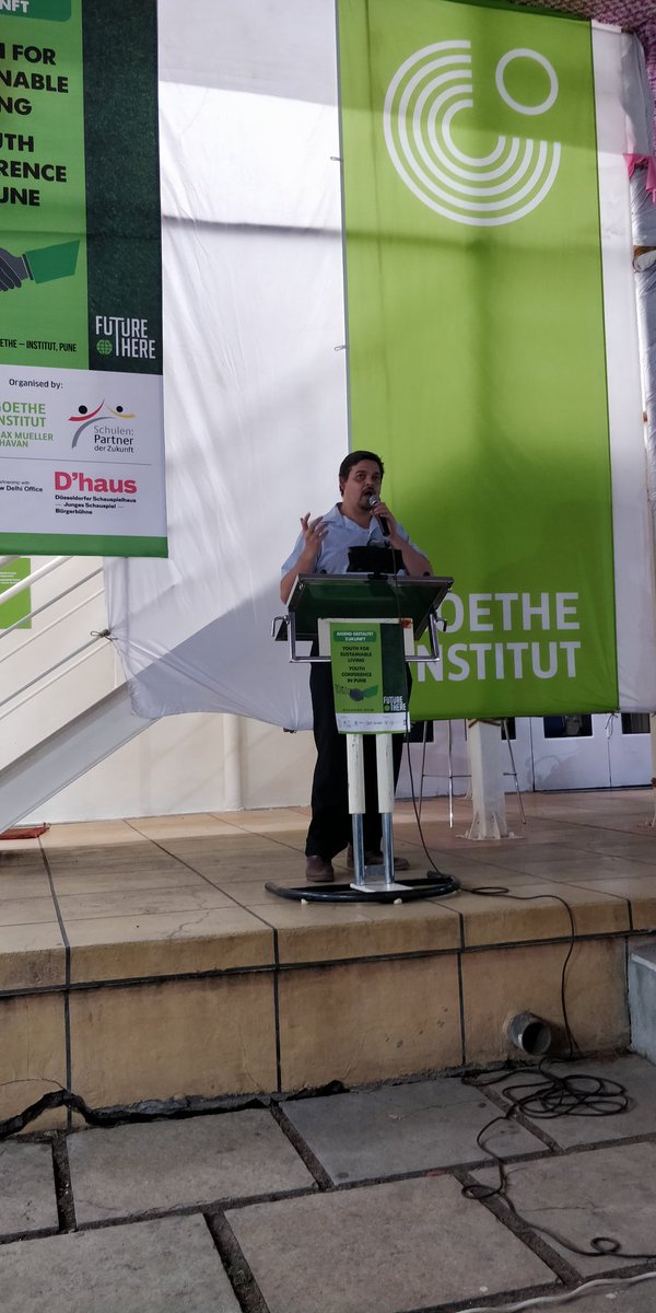 qcmecosystem's tweet photo. Amazing work done at the FUTURE (T)HERE youth conference organised by the @goetheinstitut, Pune in partnership with @UNESCO, @GruendgensPlatz, we at @cdsapune conducted the #participative #governance workshop with students from various schools #youthforsustainableliving https://t.co/edb0RbbYea