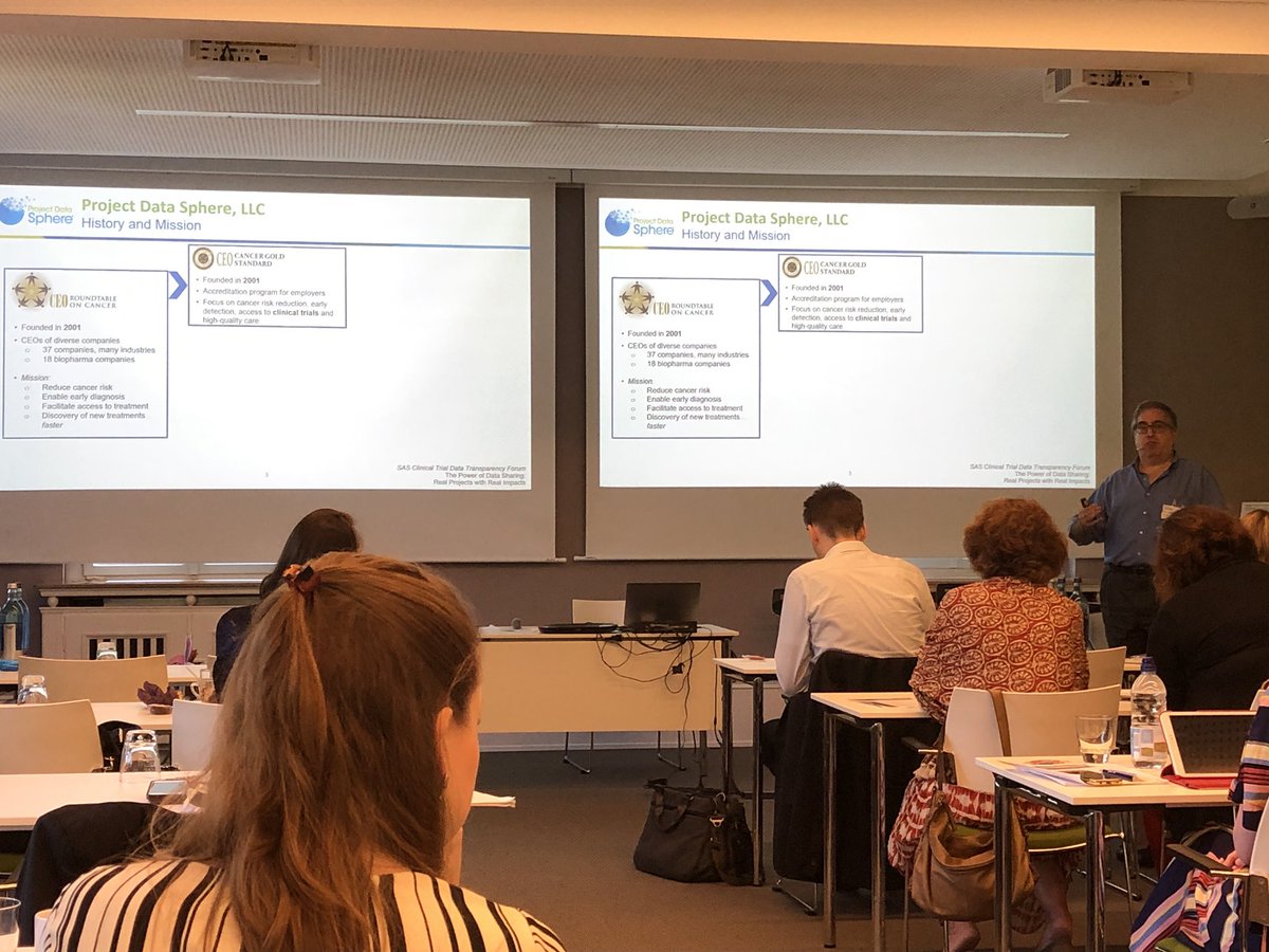ThomasRohrmann's tweet photo. Great project! Dave Handelsman from Project Data Sphere on how to fight cancer with clinical data sharing and analytics. @dhandelsman @StephensGail @StijnRogiers @cameronm424 @mlambrecht @DrKeil @SASsoftware @SAS_DACH  #ctdt #sas https://t.co/wFBE7sc7Nj