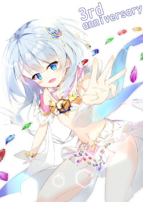 トライドル3周年おめでとう!!
ティナちゃんしか描いてないけど! 