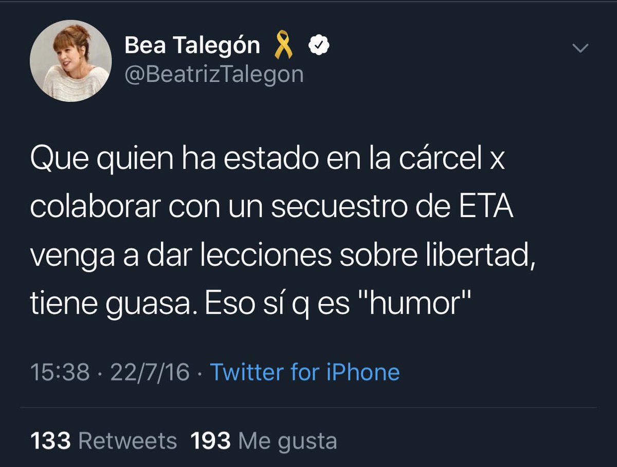 Tonicanto1's tweet photo. ¿En qué momento entre estos dos tuits perdiste el poco sentido común que te quedaba, @BeatrizTalegon? ¿Qué ha cambiado en el tiempo de un tuit a otro?

¿Dónde la poca dignidad que te quedaba? https://t.co/RwCAAtJQC8