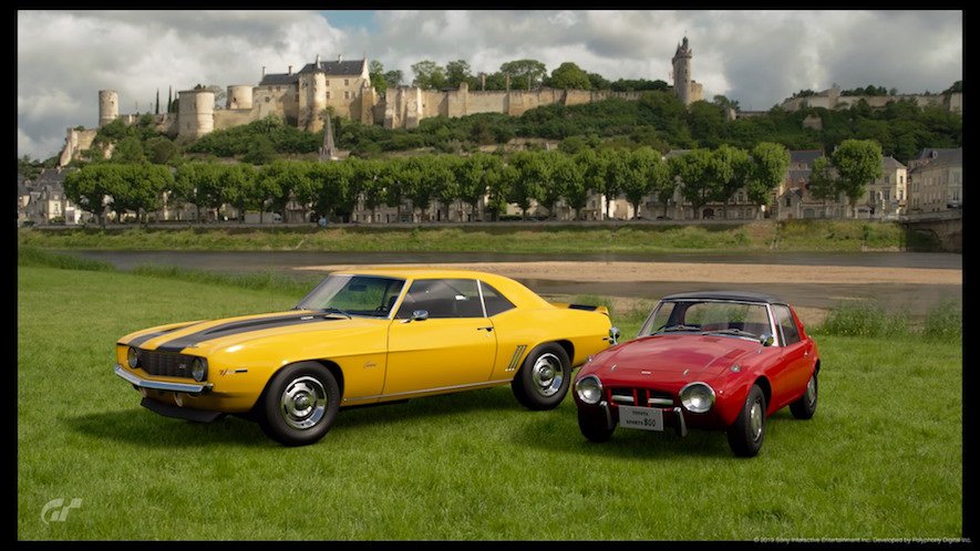 今日のアップデートはカマロとトヨタスポーツ800と他2種だった∩( ・ω・)　GT SPORT