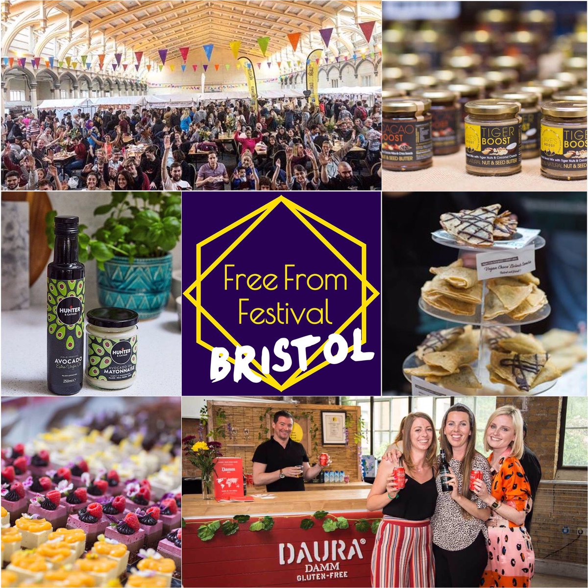 FreeFromEvents's tweet photo. We are so excited to be returning to The Passenger Shed in BRISTOL on Saturday, the 23rd November! 🌿🍰😍 Who is joining us? Book your HALF PRICE EARLY BIRD TICKETS NOW 👉🏼 https://t.co/m0OSaM2b6b before they are all gone! 🏃‍♀️We can’t wait to see you there 🤩 #FreeFromFestival 🎊 https://t.co/67MX55m4JA