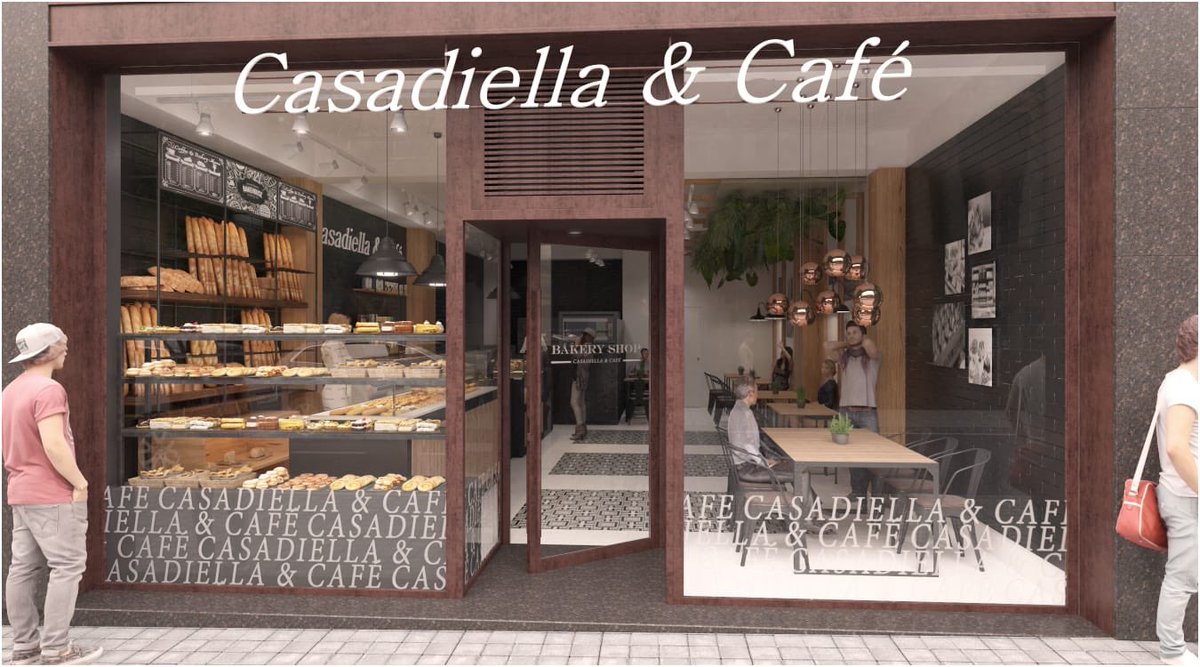 CasadiellaCafe's tweet photo. Con gran ilusión os mostramos la que será nuestra nueva tienda en el Cristo // #Panaderia #Pasteleria #Confiteria #Casadiellas #Canutillos #Empanadas #MasaMadre #PanArtesano #PanaderiaArtesana #PanNatural #Trigo #Pan #Dulces #Salado #FoodPorn #Picoftheday #Asturias #Oviedo https://t.co/3W3GLB0TxV