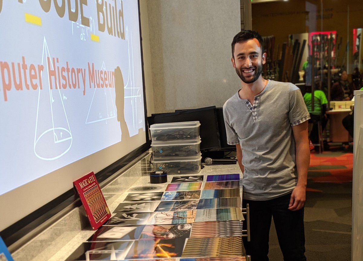 LandOfCart's tweet image. I gave a talk to middle school students at the Computer History Museum. Thank you for letting me share my software projects that brought me from middle school to my job at Google! youtu.be/uS26m1QaEH4 #Design_Code_Build