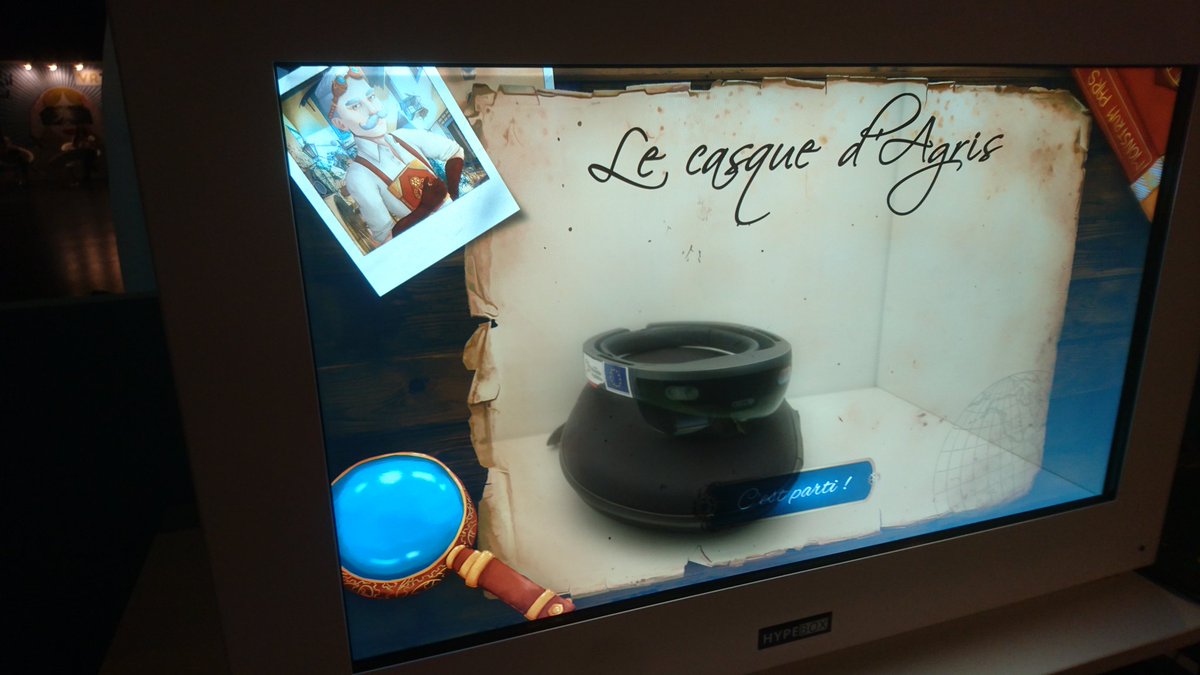 Cyril Faucher (@cyrilfaucher) on Twitter photo <a href="/PiXii_LR/">PiXii Festival</a> le Casque d'Agris est reparti au <a href="/musee_angouleme/">Musée d'Angoulême</a> nous lui avons trouvé un #substitute d'aujourd'hui => #hololens ! <a href="/PiXii_LR/">PiXii Festival</a> le Casque d'Agris est reparti au <a href="/musee_angouleme/">Musée d'Angoulême</a> nous lui avons trouvé un #substitute d'aujourd'hui => #hololens !