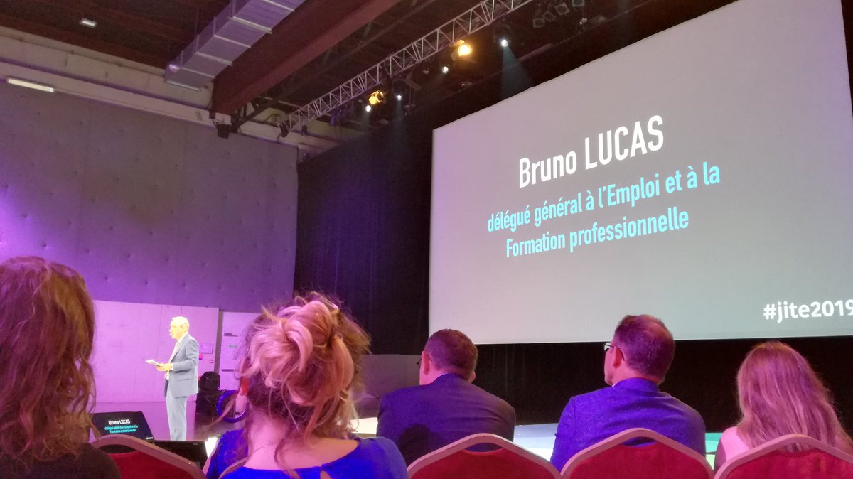 Bruno Lucas ouvre la Journée des Initiatives Territoriales pour l'Emploi "placée sous le signe des #compétences et de l'#inclusion" #JITE2019 #IAE #ESS