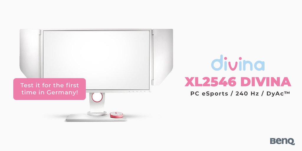 Zowie Europe For The First Time In Germany You Will Have The Chance To Test The New Zowie Xl2546 Divina At Esl One Cologne 19 Visit Our Booth In The