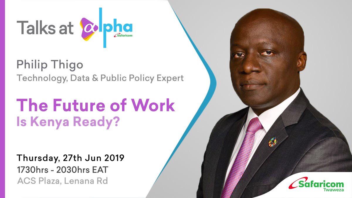 Join us and to find out if we ready in matters of the future of work.forms.gle/ae9Ao5uHturK2y… 
<a href="/pthigo/">Amb. Philip, Thigo, MBS</a> @singoei4kwanza <a href="/TalksAtAlpha/">TalksAtAlpha</a>