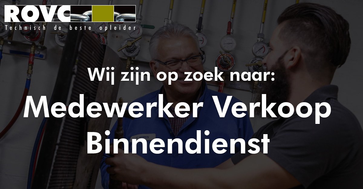 Wij zijn op zoek naar een medewerker verkoop binnendienst! Wil jij werken bij een bedrijf waar geïnvesteerd wordt in jouw ontwikkeling en de klant centraal staat? Solliciteer dan op deze vacature!

rovc.nl/over-rovc/vaca…