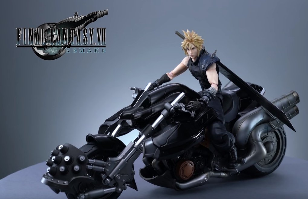 プレイアーツ改 クラウド・ストライフ＆ハーディ＝デイトナ FF7 リメイク-