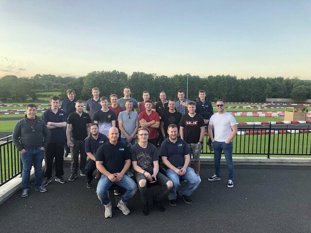 Great night on the track for Team PJD 🚦🚨🏎 #pjd