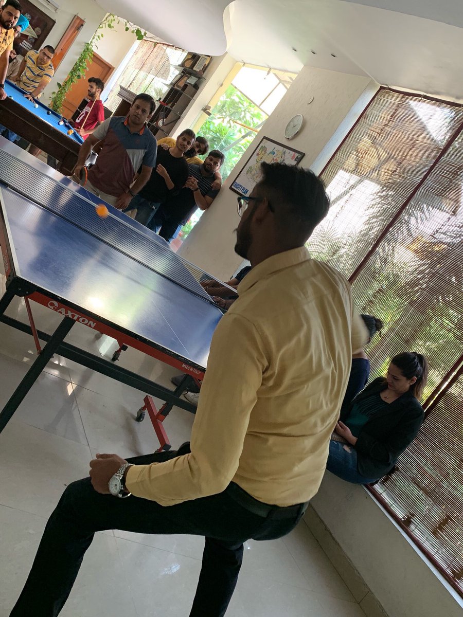 sdeievent's tweet image. Day4 and the enthusiasm is still strong among #smarTians. #Congratulations  winners for qualifing for the next round. #smartDataTableTennisTournament #2019 #PauseForFun #Mohali