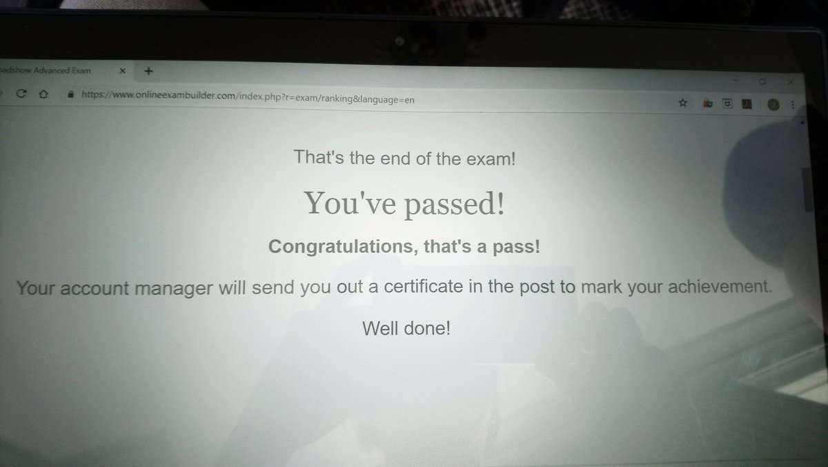exebookkeeping's tweet photo. We passed!! We are now proudly @freeagent #advancedcertified π https://t.co/WDeQpsTMY1