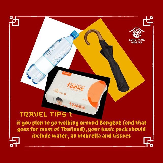 LesRrunner's tweet photo. The Bangkok climate is hot and humid ☀️💧, especially during the rainy season, when the air is sometimes so thick you can almost cut it with a knife 🌫️. Make sure you carry the basics with you when venturing out 🏃 ⠀
⠀
#explorechinatown #longfengbangko… https://t.co/SMKV2VHawI https://t.co/sip2OiMvMW