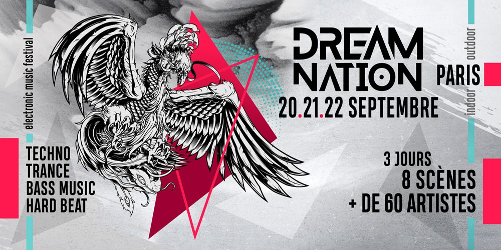 💣<a href="/DreamNationFest/">Dream Nation Festival</a> revient du 20 au 22 septembre ! 
Au programme : 3 jours de pure folie, 8 scènes, plus de 60 artistes : Techno, Trance, Bass Music, Hard Beat. 
Save the date !
Billetterie : bit.ly/DN19-TICKETS