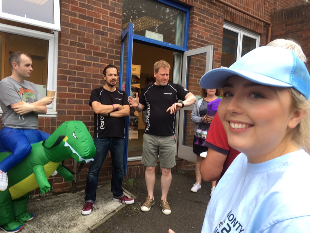 KensaThompson's tweet image. At the start in Maidstone for the #parentatrustrally19 Ready for the off...