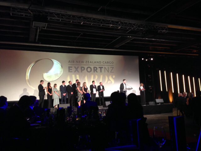 callaghannz's tweet photo. And @FaceMe wins the Excellence in Innovation award at the #ExportNZ awards ππ» More & more our exports are products you canβt touch - digital, science & tech IP solutions solving global probs while creating awesome high skilled NZ jobs & value β
@ExportNZ_AKL @sandra_baresic https://t.co/8Tta53TQ7I