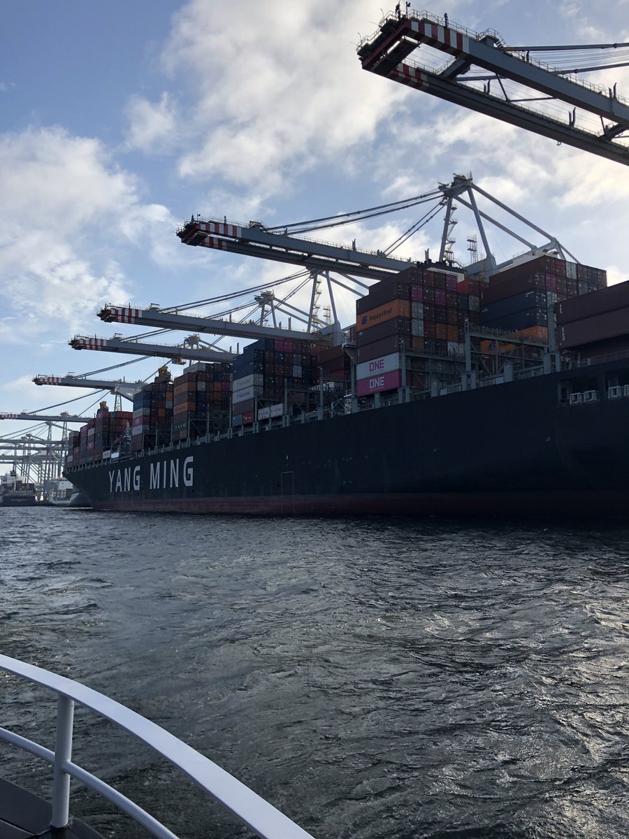 kallanish's tweet photo. What a great port tour yesterday with @PortOfRotterdam #esm19 
#europesteel19 #porttour #breakbulk #ironore #coal #shipping #portofrotterdam #monopile #windturbine #logistics #globaltrade #steelmarkets https://t.co/SVkgXGg97m