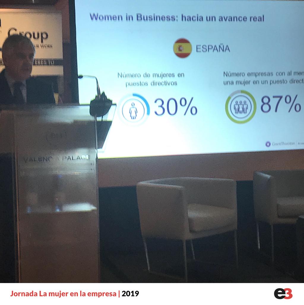 Economia_3's tweet photo. 'En España el 30% de los puestos directivos está formado por mujeres' Andrés Gurrea, Socio Director Comunitat Valenciana de @GrantThorntonSp #economia3MujeryEmpresa #economia3Women @Economia_3 #mujeresypuestosdirectivos #avancereal https://t.co/vjp7qnXgn3