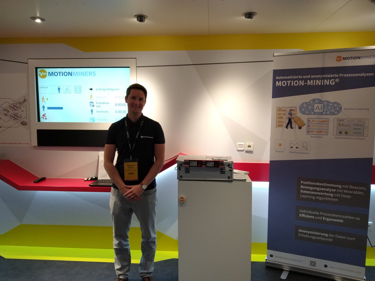 MotionMiner's tweet photo. Besucht uns heute am DHL IoT Day I'm mehr über #motionmining zu erfahren. #dhlinnovation https://t.co/lWfxyBaKnE