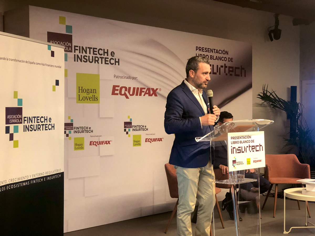 Comienza la presentación “Libro Blanco #InsurTech “ con la intervención de <a href="/rgarciadelacruz/">Rodrigo Garcia Cruz</a> , presidente de <a href="/asocfintechins/">AEFI Asociación Fintech</a> y CEO de <a href="/FinnovatingHub/">Finnovating</a> #LBInsurtech 

<a href="/HoganLovellsES/">Hogan Lovells España</a> <a href="/EquifaxInsights/">notgerson</a>