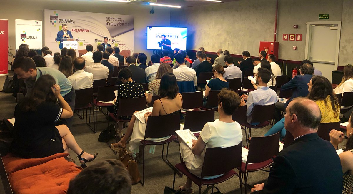 Presentación ”Libro Blanco #insurtech” por <a href="/asocfintechins/">AEFI Asociación Fintech</a> <a href="/HoganLovellsES/">Hogan Lovells España</a> Retos, oportunidades y tendencias que marcarán el futuro del sector 💡<a href="/EquifaxInsights/">notgerson</a> 

Muchas gracias por contar con <a href="/fintech_plaza/">Fintech Plaza</a> ,espacio líder en innovación financiera 🌎