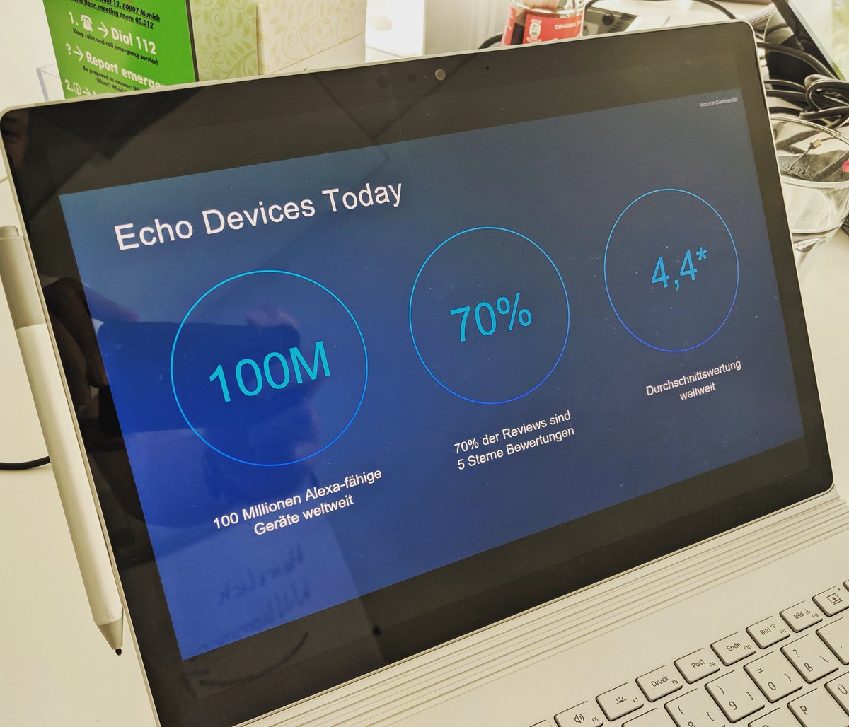 Die <a href="/amazon/">Amazon</a> Echos erfreuen sich laut interner Statistik größter Beliebtheit. Und seit gestern gibt es ja für Echo-Fans einen weiteren Grund zur Freude: #echoshow5 #smarthome #alexa #amazonalexa #echoshow #amazonecho #blogger #techblogger #gadget #gadgets #lautsprecher #wlan