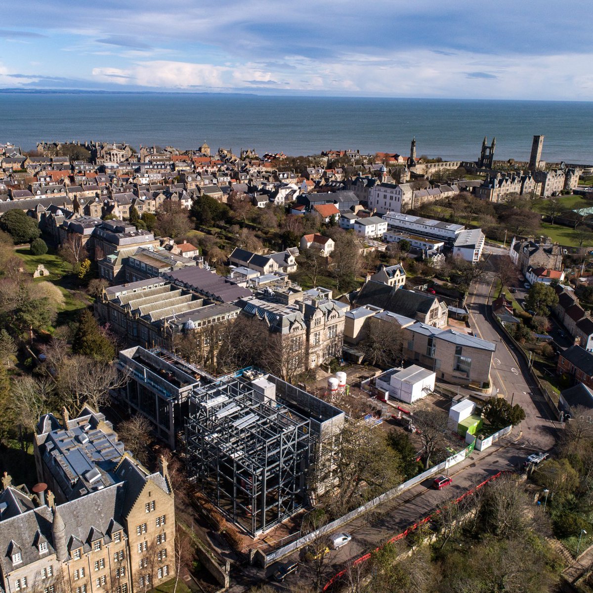 FlanLawArch's tweet photo. New images of the @univofstandrews Laidlaw Music Centre revealed. The #onsite project in the heart of the medieval Scottish town will provide a new music centre for the University and the wider community. https://t.co/wDQb6ll5Rh #StAndrews #FlanaganLawrence https://t.co/7DuzzJfXQb