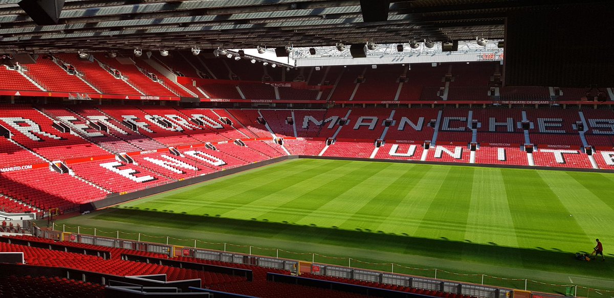 Off Trafford football ground