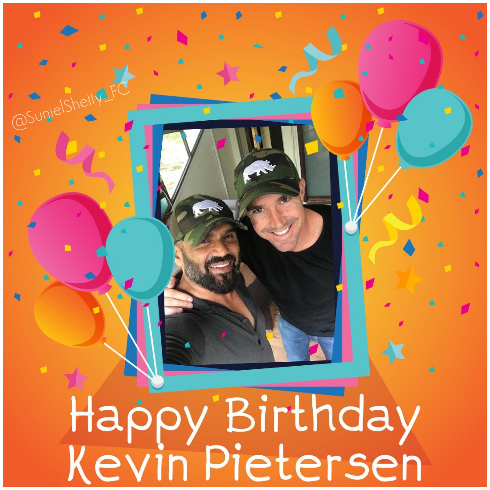 Wishes a very happy birthday to KP Kevin Pietersen ..   