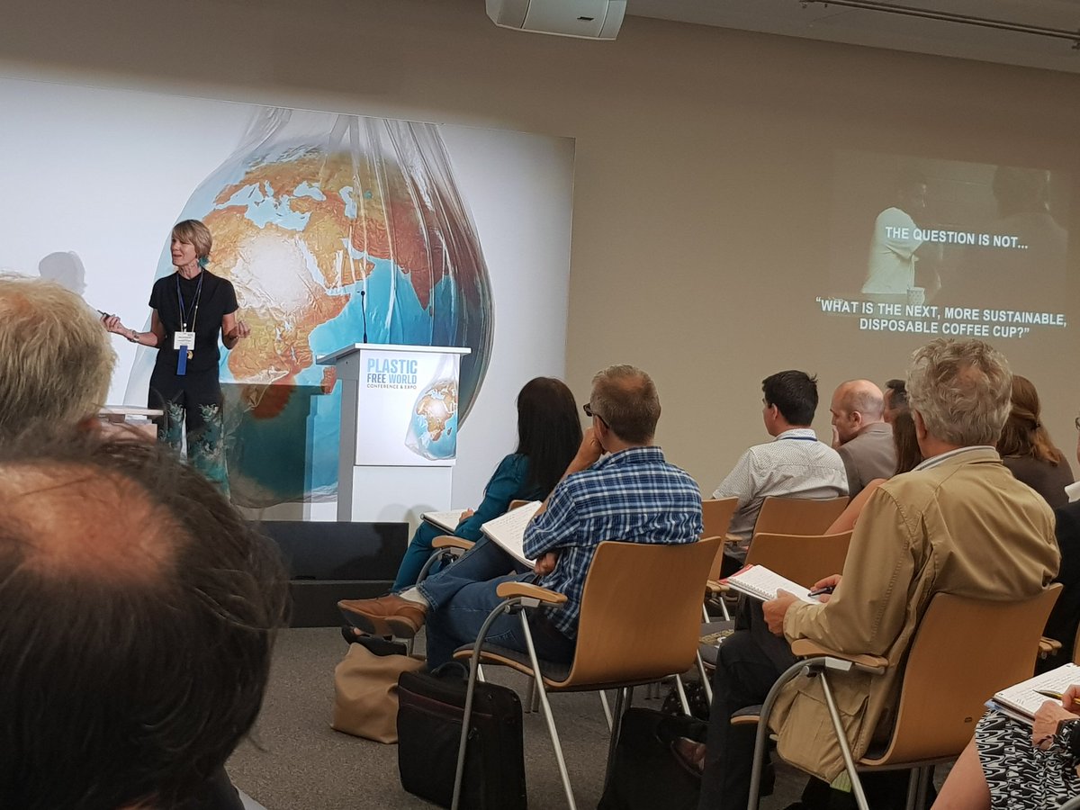 tra_venturing's tweet image. Replace not recycle. Solutions in Design of our packaging. Circular not linear. Some of the key messages from this mornings opening session @PlasticFreeExpo