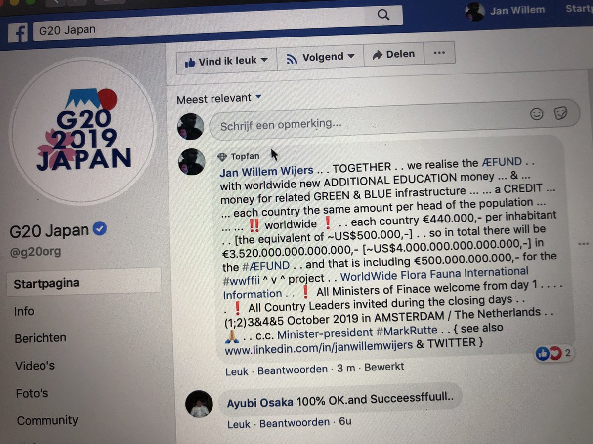 AEFUNDorg's tweet image. … @MinPres @markrutte 🙏🏻 @g20org @AbeShinzo … TOGETHER we realise worldwide ADDITIONAL EDUCATION money … &amp;amp; … money for related GREEN &amp;amp; BLUE infrastructure … + the #wwffii ^ v ^  project … regards @jwwijers … c.c. @BBCWorld @AlJazeera @cnni @ReutersWorld @anp @japantimes 🙏🏻