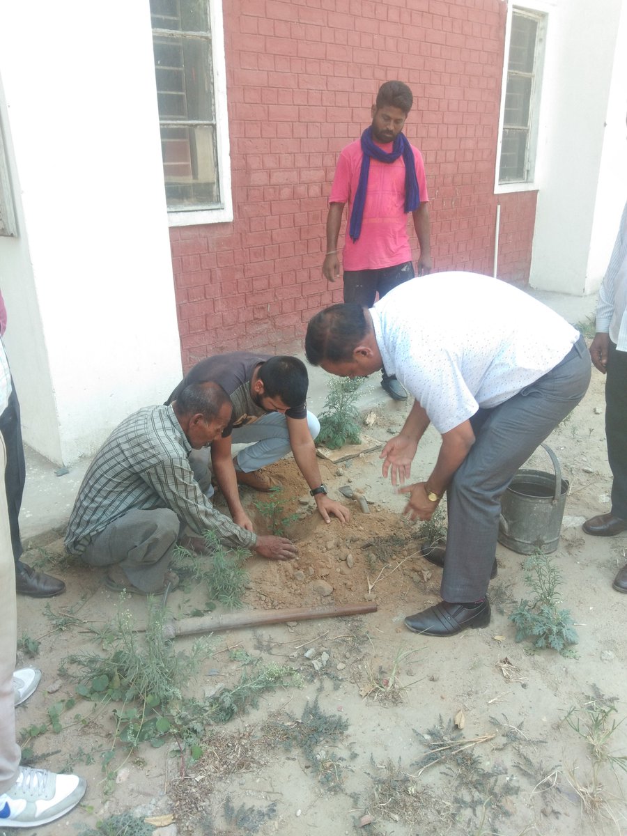 Just now ·
#MYMSME Plantation drive in office areas on 21.06.2019 during "Swachhta Pakhwada 2019" at CIHT Jalandhar https://t.co/OOU39qsr75