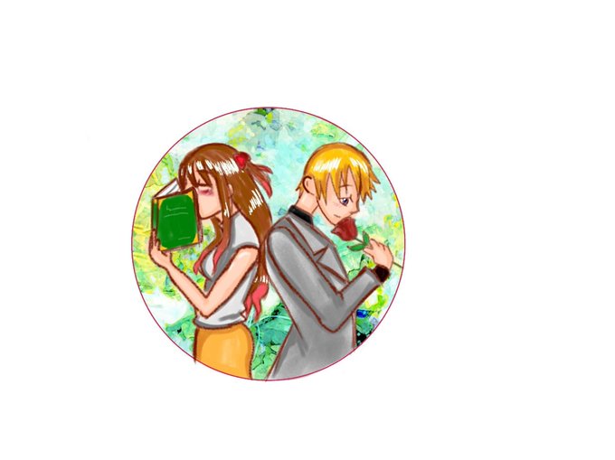 ペア画のtwitterイラスト検索結果 古い順