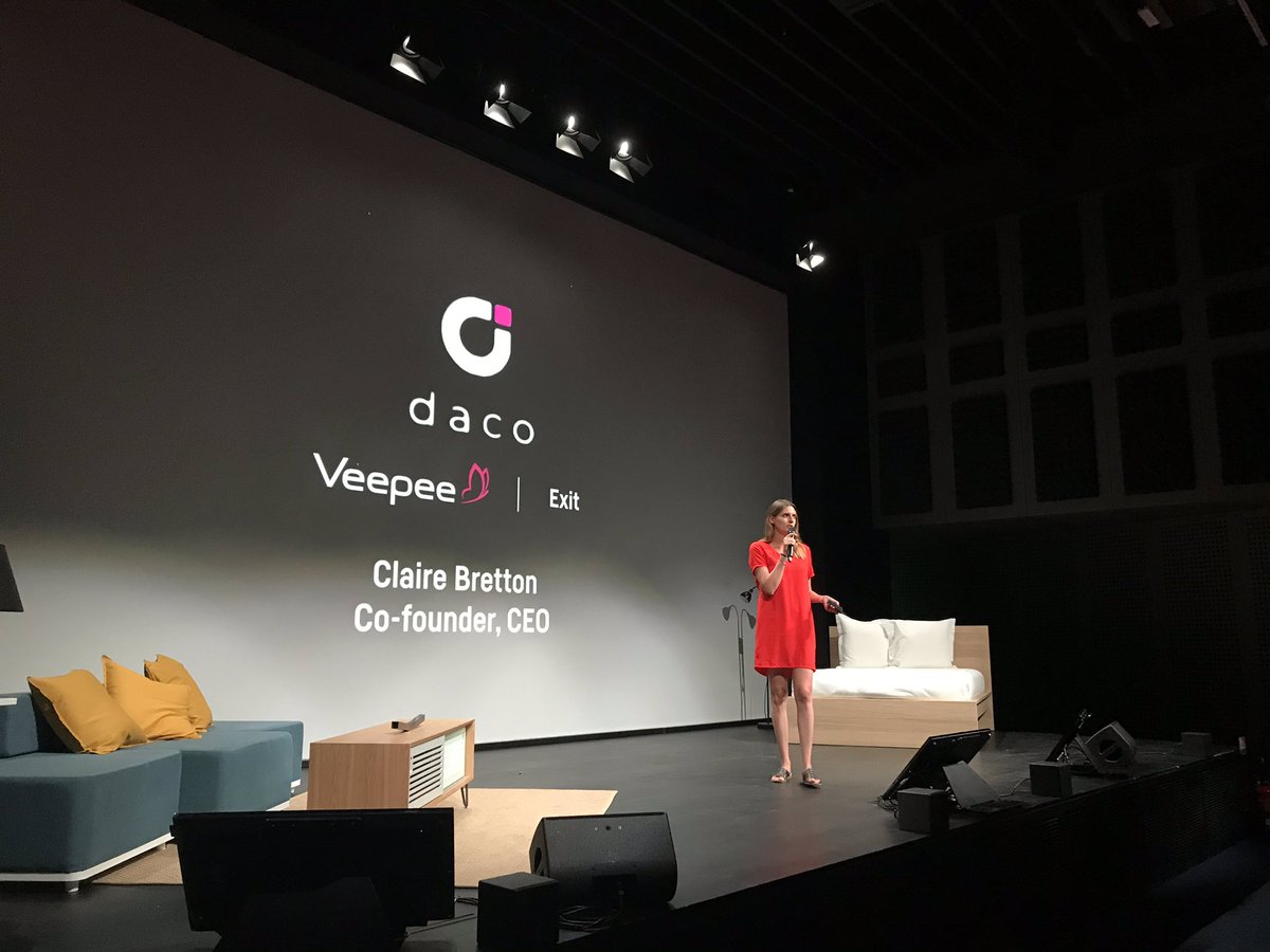 Meet <a href="/ClaireBretton/">Claire Bretton</a>, co-founder of <a href="/daco_io/">daco, a Veepee company</a>, a startup that got acquired by <a href="/Veepee_Fr/">Veepee</a> within a year of being in the <a href="/VeepeeImpulse/">Veepee IMPULSE</a> program at STATION F!