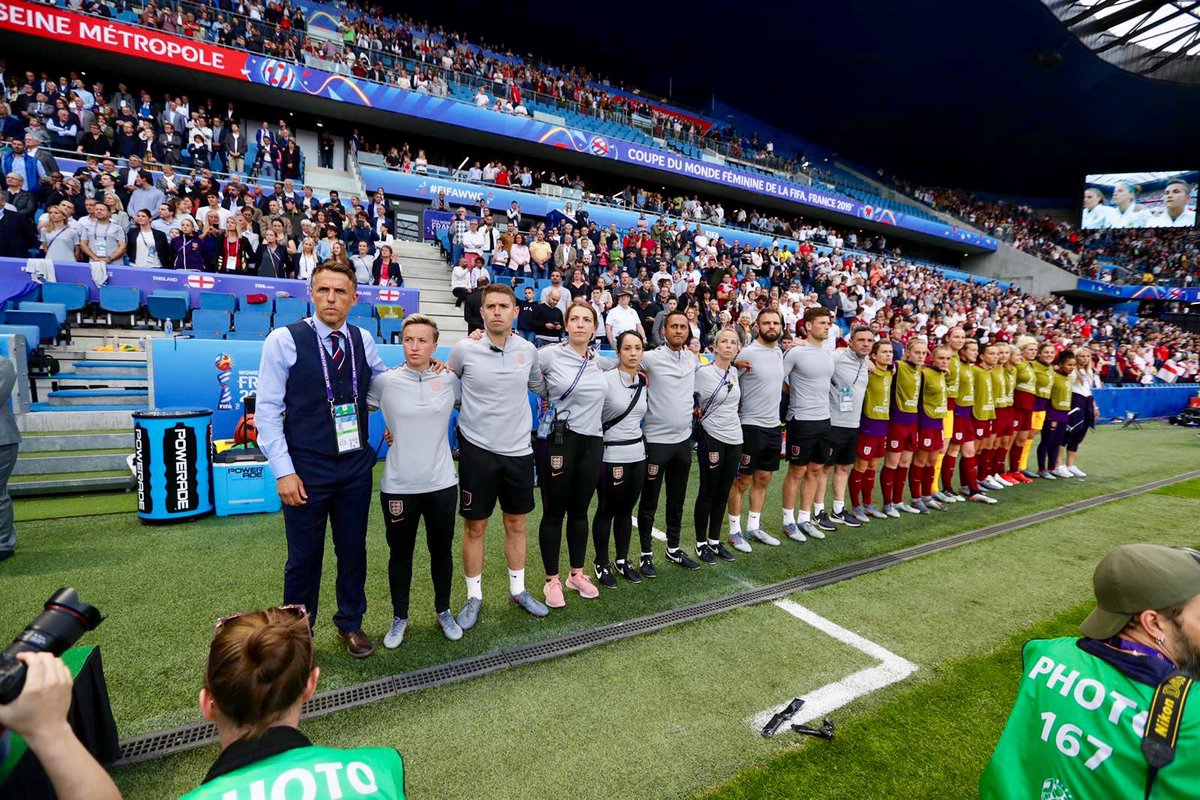 Quarter Final. We are ready. Let’s go to work #Lionesses #Womensfootbal