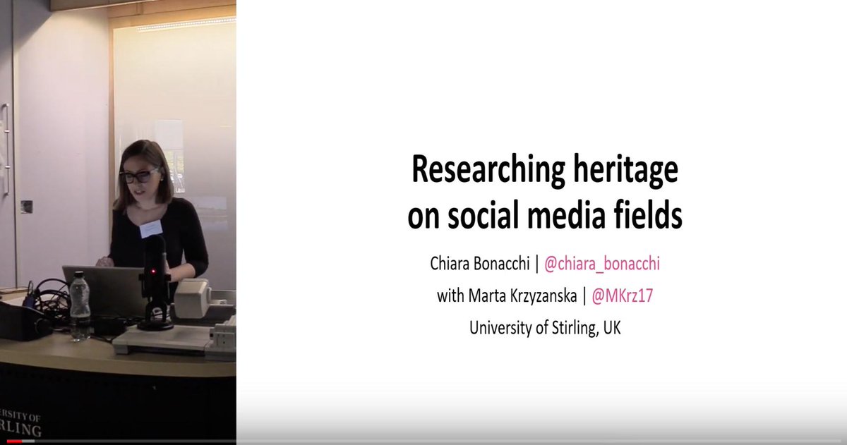 Chiara Bonacchi (@chiara_bonacchi) on Twitter photo Second presentation by myself and <a href="/MKrz17/">Marta Krzyzanska</a> on Researching heritage on social media fields: complex designs and mixed methods approaches. #heritagebigdata <a href="/IARHeritages/">Ancient Identities</a> <a href="/AhrcHeritage/">Rodney Harrison</a> <a href="/ahrcpress/">Arts and Humanities Research Council</a> youtu.be/QlDPBw-6Nvs Second presentation by myself and <a href="/MKrz17/">Marta Krzyzanska</a> on Researching heritage on social media fields: complex designs and mixed methods approaches. #heritagebigdata <a href="/IARHeritages/">Ancient Identities</a> <a href="/AhrcHeritage/">Rodney Harrison</a> <a href="/ahrcpress/">Arts and Humanities Research Council</a> youtu.be/QlDPBw-6Nvs