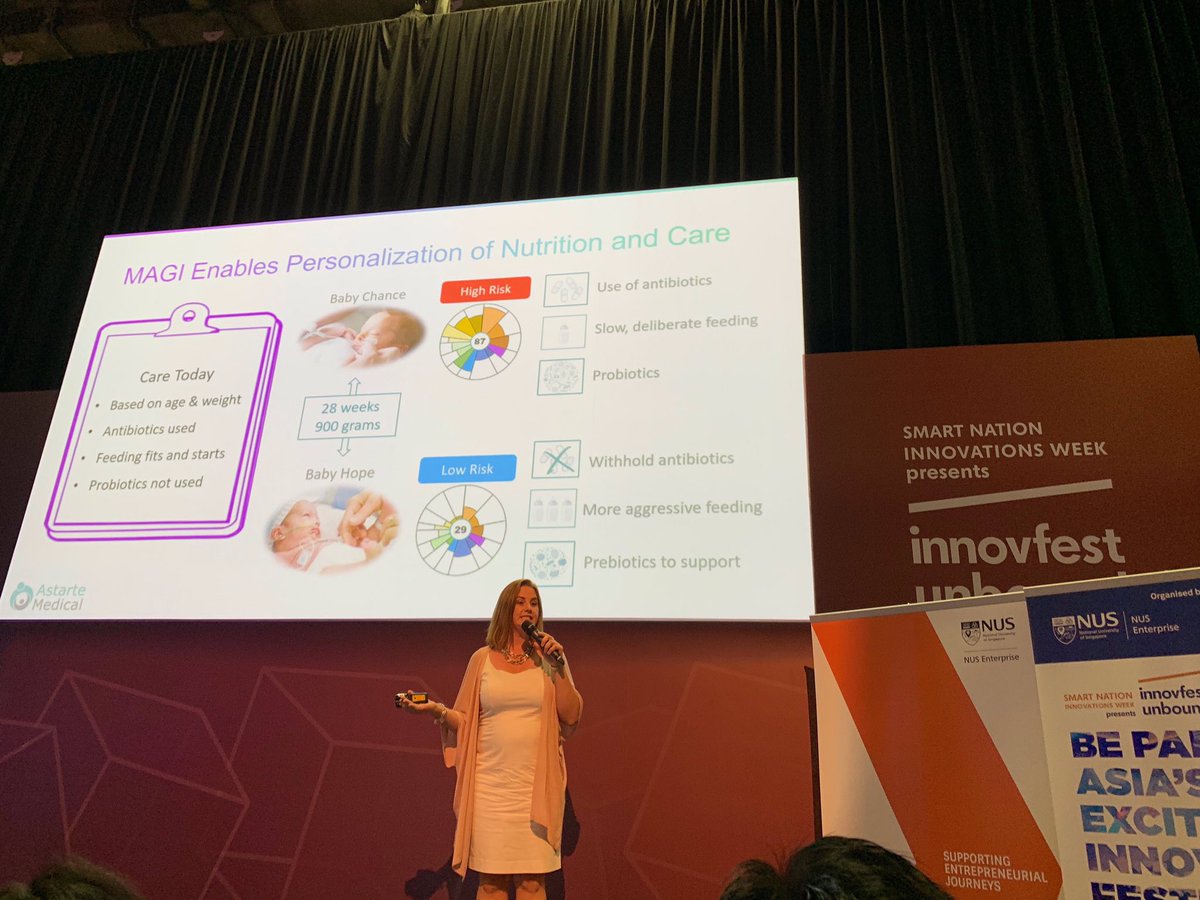 RocioMartin25's tweet photo. D2Hack Grand Final at the Innovfest, Singapore- From 50 submissions 6 made it to the final and 2 are proposing innovative solutions using microbiome as diagnostic tool in early life- The power of microbiome! #WorldMicrobiomeDay #d2hack https://t.co/tqzVlneGOu
