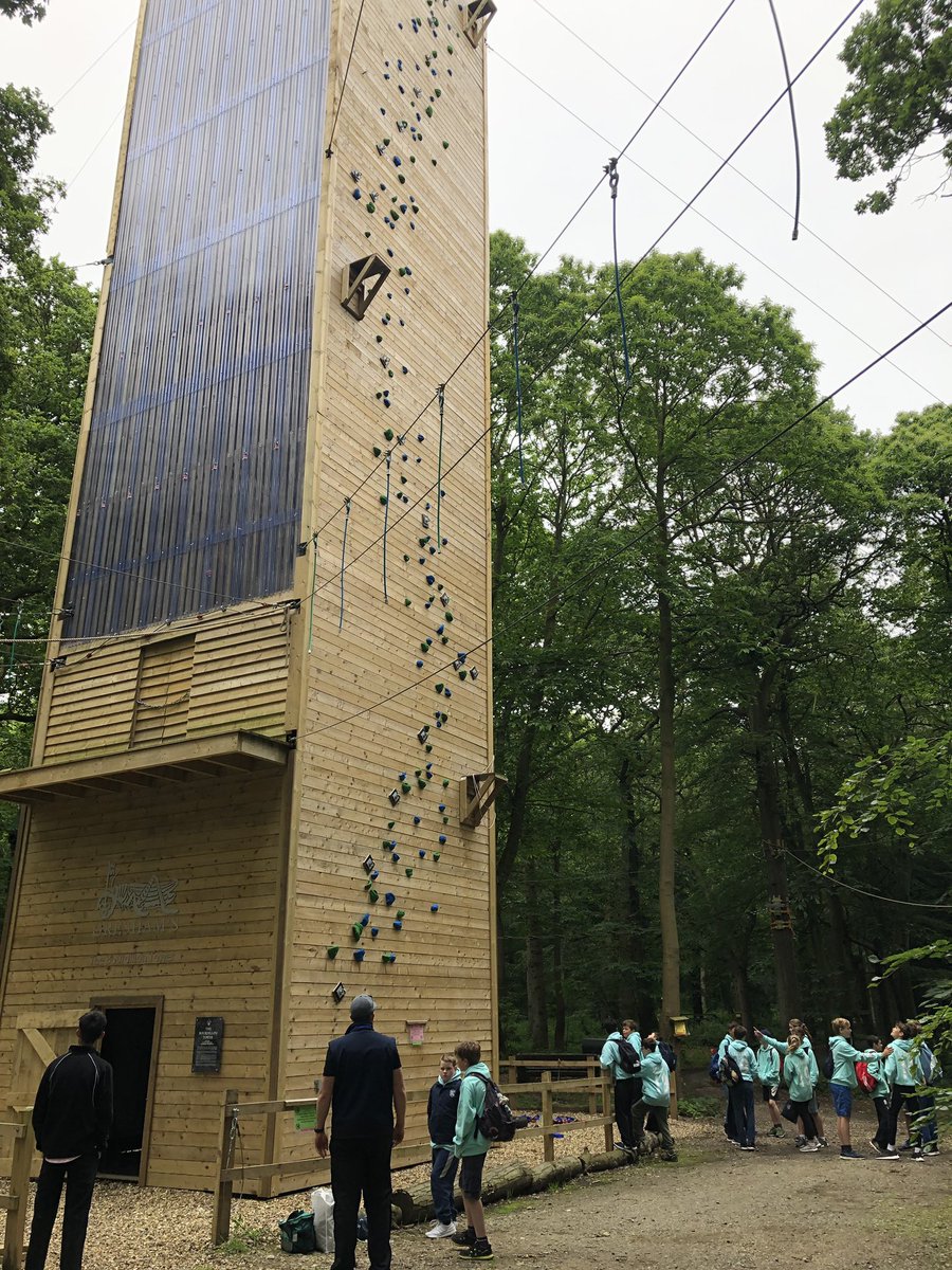 IainMartin19's tweet photo. Leavers ready for the climbing wall @TaverhamHall https://t.co/Z8W32Soo3A