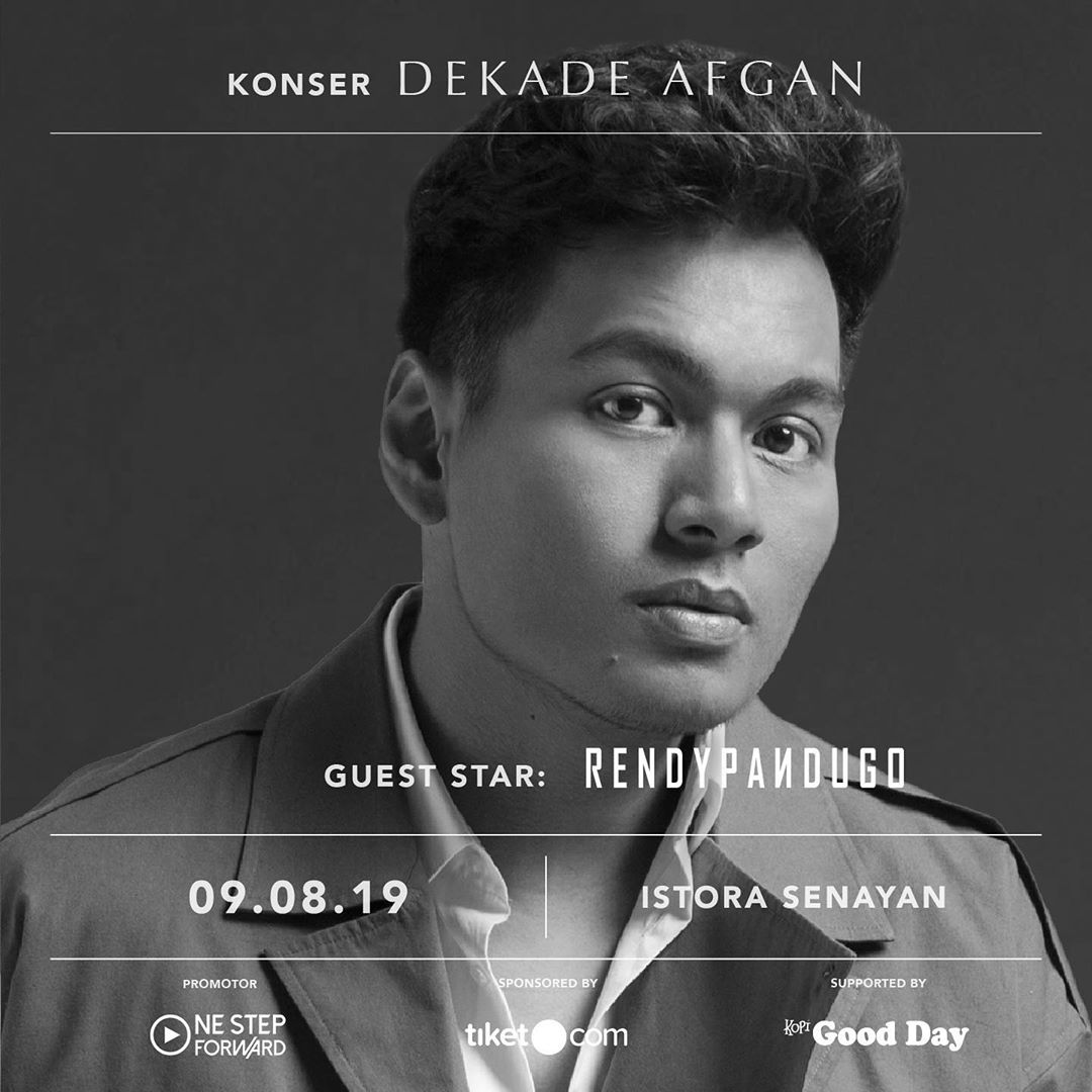 afgan___'s tweet photo. My collab partner in #ProjectAIR @rendypandugo will also be joining me on stage at #KonserDekadeAfgan this August 9th! So excited 🔥. Get your tickets now at https://t.co/ygNlUq5oXH. 
See you soon! 
#DekadeJKT #IstoraSenayan https://t.co/j77tYQ0nWX